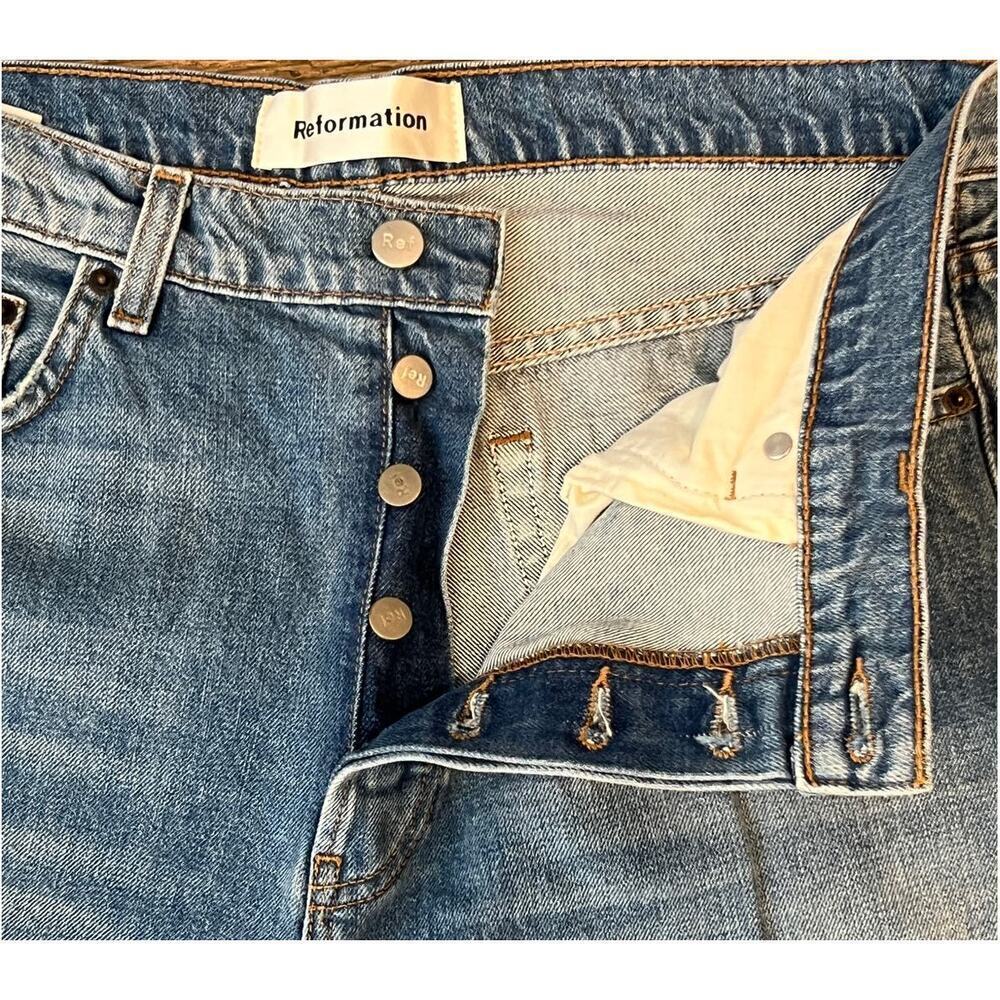 REFORMATION Jordi Kick Flare Jean Size 31 - Picture 5 of 8